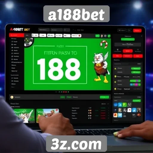 Interface e usabilidade do site a188bet