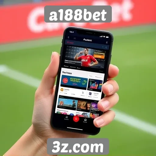 Acessibilidade do site a188bet em dispositivos móveis