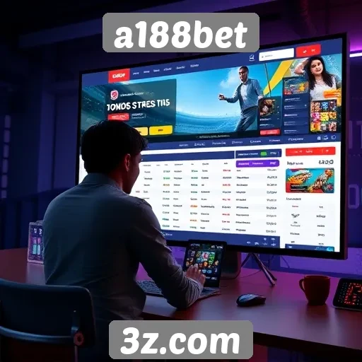experiência de usuário no site a188bet é melhorada